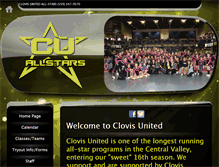 Tablet Screenshot of clovisunited.com